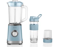 Arzum Magicblend Blender AR1159 | Blauw - 1000W - Glazen kan - 1,2L