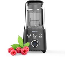 BioChef Apollo Vacuum Blender – Zwart – 1500W – 1,5L