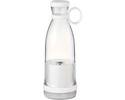 Blender - Draagbare Blender - 450ml - Smoothie Maker - Shake Maker - Wit