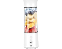 Blender - Mini Blender - Smoothie Maker - USB Oplaadbare mini Blender - Draagbare blender voor milkshakes, smoothies en sappen - Grijs