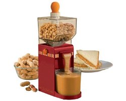 Boterbereider - Pindakaasbereider - Notenmolen - Kleine kookmachine - Thuis 110V/220V 120W Keukenbotermachine - Pinda's, cashewnoten, amandelen, hazelnoten