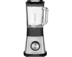 Clatronic UM 3644 - Blender - RVS - Glazen beker - 650 Watt - 1.5 liter