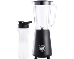 DAY Smoothie maker - Blender 2-in-1 met To Go Beker - 350W - Zwart