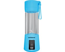 Deliblend® Oplaadbare Blenders - Kleine Blender - Draadloze Blender - Mini Blender To Go - Portable Blender - Draagbare Blender - Blue Mint