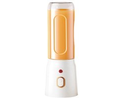 draagbare blender, 15oz reisbeker en deksel met 10-bladig stalen mes voor shakes en smoothies voor sportschool, keuken en buiten