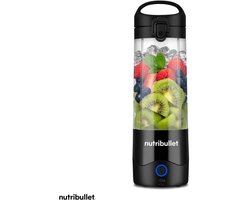 Draagbare blender - NUTRIBULLET - NBP003B - 100 W - 0,475 L - BPA-vrij - Zwart - Inclusief één waterfles