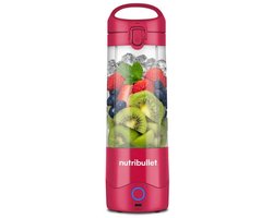 Draagbare blender - NutriBullet - NBP003MA - 70W - 0,475L - Magenta - 1 fles inbegrepen
