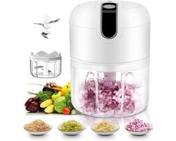 Draagbare USB Foodprocessor - Oplaadbare Keukenmixer - 250 ML Capaciteit - Geschikt voor Babyvoeding , Groente en Smoothie - Mini Blender - Blender To Go - Voor Onderweg