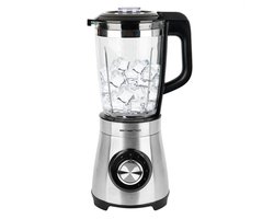 Emerio Blender 1.75L - 1000W Smoothie Maker met 5 Snelheden en Glazen Kan - RVS Messen en Vaatwasmachinebestendig - Blender-to-Go - BL-126794