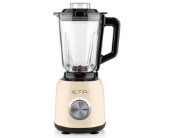 Eta Storio 9011 90010 1,5 l Blender voor op aanrecht 1200 W Beige, Zwart, Transparant