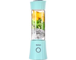 ExCorn Smoothie C8 Maker – hoge snelheid – 480ml – Blender To Go – Draagbare Blender – Portable Blender – Draadloos – USB Oplaadbaar – Blender Smoothie – Mini Blender