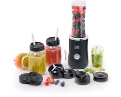FRITEL Blend & go BG 2310 - Blender set / Smoothie Maker / Blender To Go - 500W - 0,3L / 0,6L / 0,6L - 4 Bekers / 14 Stuks