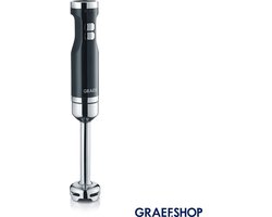 Graef HB 502 - Staafmixer 800W + klopper + hakmolen 0,5l + kunststof beker 0,7l