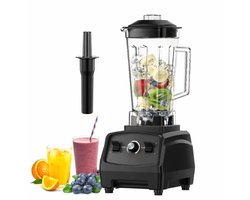 High Power Blender – Keukenblender – Smoothie Blender – IJsblender – Keukenmachine – 2000W Max Vermogen – 2L BPA-vrije Kan – Krachtige Mixer – Fruit Blender – Smoothies – Soepen – IJs Vermalen – Keukenapparaat