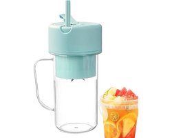 Home & Marker - Blender To Go - Mini Blender - Draagbare Blender - Portable Blender - Draadloze Blender - Roze - 420ML - BLENDZY