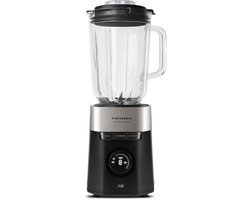 JAP Appliances AeroBlend - Krachtige (1000W) blender met 8 snelheden en 3 standen - Grote 1,5 liter glazen kan - Maatbekerdop 20-40ml - Smoothie maker - IJscrusher - Zwart