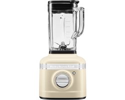 KitchenAid Blender - Artisan - Glazen kan van 1,4 L - 1200W - Smoothie maker - Almond Cream