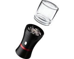 Kruidenmolen - Elektrische Metalen grinder voor kruiden en zaden - Heroplaadbaar