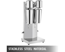 MensStore Milkshake Machine - Smoothie Makers - Eiwitshakes - Cocktail Machine - Gebruiksgemak - 2x Gratis 800ml Roestvrije Beker