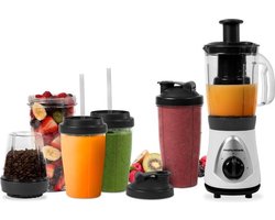Morphy Richards 403032 blender 0,75 l Blender voor op aanrecht 300 W Zwart, Roestvrijstaal, Wit