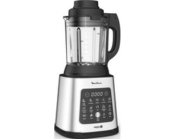 Moulinex LM835D10 - blender - 1,75 l - Blender voor op aanrecht - 1400 W - Zwart, Metallic, Transparant