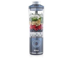 Ninja BC251EUNV blender 0,57 l Draagbare blender Blauw, Transparant