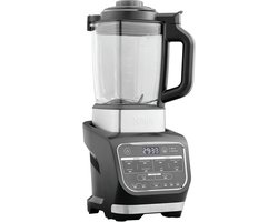 Ninja Foodi 2-in-1 Soepmaker en Blender - 1,7 liter Glazen Kan - 10 Kookprogramma's - HB150EU