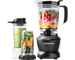 NutriBullet - Blender - 1.200 Watt - 1,6 Liter - BPA-vrije Kan - 2 Snelheden - Puls- en Extractfunctie