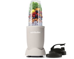 Nutribullet Exclusive Blender - 900 Watt - Smoothie Maker - 700 ml Drinkbeker BPA & BPS-vrij – Incl. Accessoires - To Go Deksel - Linen Beige