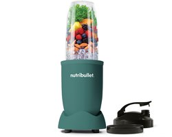 Nutribullet Exclusive Blender - 900 Watt - Smoothie Maker - 700 ml Drinkbeker BPA en BPS-vrij - Incl. To Go Deksel en Incl. Mixing Accessoires - Eucalyptus Groen