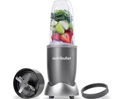 Nutribullet Pro Blender - 700ml Drinkbeker - BPA- en BPS-vrij - Geschikt voor Ijsklontjes, Noten en Zaden - 900 Watt - Grijs