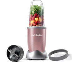 Nutribullet Pro Blender - 900 Watt - Incl. Mixing Accessoires - Incl. 700 ml Tritan Drinkbeker en Drinkring- BPA- en BPS-vrij - Rose - Roze