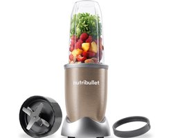 Nutribullet Pro Blender - Smoothie Maker - 700 ml Tritan Drinkbeker - BPA- en BPS-vrij - Incl. Drinkring - 900 Watt - Champagne
