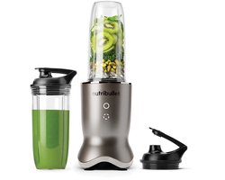 Nutribullet Ultra Blender - Verlichte Touch Knoppen - Pulse Functie - To Go Beker - 1200 Watt - Stainless Steel