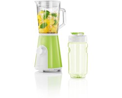 Petra - MX 22.05 - Standmixer 0,8l + 0,5l Becher To Go, grün, Kunststoff/Glas