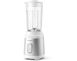 Philips 3000-serie Mini blender HR2510/90 - 0,6 L - 350W - Wit/Zilver