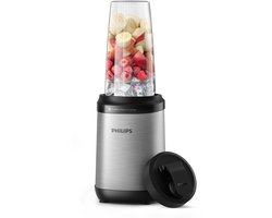 Philips Blender HR2764/00 - Beker met Drinkdeksel 700ml - 800 Watt - Smoothie Maker - RVS Tritan - Zilver