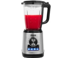 Princess 212094 Blender Solid Pro - 1400 W - 6 RVS messen- 1.75 Liter - Glazen kan