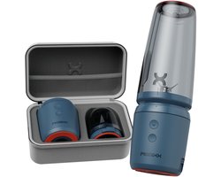 PROMiXX SENSE Blender To Go - Smoothie Maker - Mini Blender - Portable Blender - Draagbare Blender Smoothie - Midnight Blue