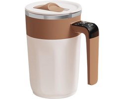 roermok Elektrische mengbeker | 400 ml elektrische automatische mengbeker | roestvrijstalen automatische roerbeker, draagbare elektrische hoge snelheid mengbeker voor koffie, melk