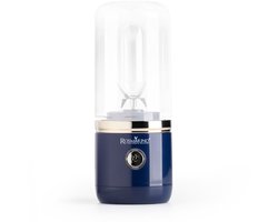 Rosmarino Portable Blender - Blender Smoothie - Blender to go - Smoothie blender - Mini Blender - Draadloos - 400 ml - 150W - Blauw