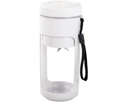SIEPS Blender - Draagbare Blender To Go - Blender Smoothie - USB Oplaadkabel - Wit