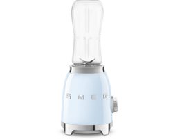 SMEG PBF00PBEU - Personal Blender - Jaren 50 - Pastelblauw - incl. 1 Bottle-to-Go