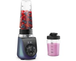 Tefal Blend Up BL19H4 - Blender - 400ml/700ml Tritan flessen - Smoothie Maker - 8 Automatische Programma's - Compact - 1000W