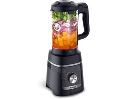 TEFAL Blendforce Cook 1.5L - Kookfunctie - Auto-reinigingsprogramma Blender Zwart - Soepmaker & Smoothie Blender - Ice Crush Functie - 8 Automatische Programma’s - Verwarmende Multifunctionele Keukenblender