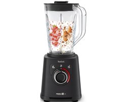 Tefal PerfectMix+ BL88A8 - High Speed Blender - 1.5L - Smoothie Maker - 3 Automatische Programma's - Glazen Kan - Pulse Functie - 1200W