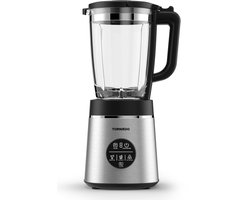 Tornado Power Blender – 1400W - 1.75L Glazen Kan - RVS Behuizing