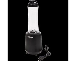 Tristar blender to go 400 watt | zwart - Inclusief deksel om de fles mee te nemen