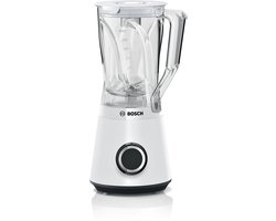 VitaPower Blender - BOSH - MMB6141W - 1200 W - 30000 tpm - 2 snelheden + turbo - 2 L kom - 4 verwijderbare messen - Wit