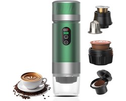 Zyrex® Draagbare Koffiemachine - Blender To Go - Draagbare Blender - Groen- ‎7 x 6 x 25 cm; 920 g